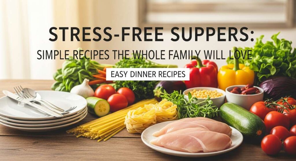 featured: stress free suppers: simple recipes the whole family will love