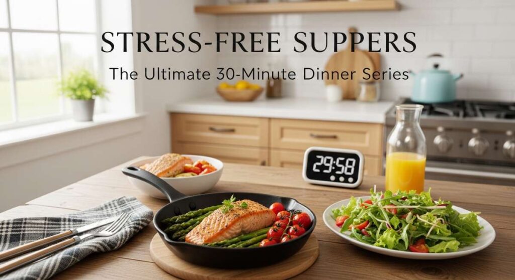 featured: stress free suppers: the ultimate 30 minute dinner series