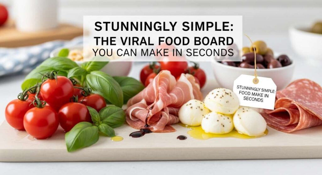featured: stunningly simple: the viral food board you can make in seconds