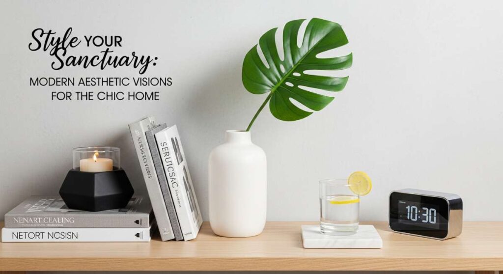 featured: style your sanctuary: modern aesthetic visions for the chic home