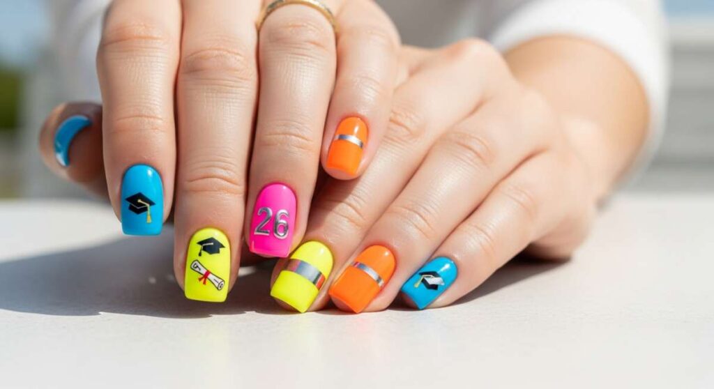 featured: summer 2026 manicures: bold colors and graduation inspo