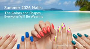 featured: summer 2026 nails: the colors and shapes everyone will be wearing