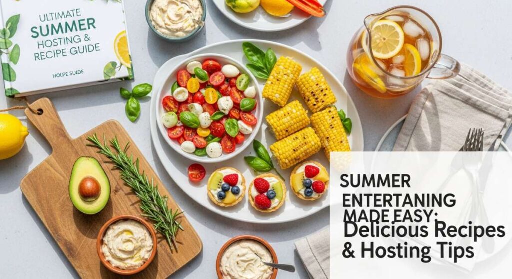 featured: summer entertaining made easy: delicious recipes & hosting tips