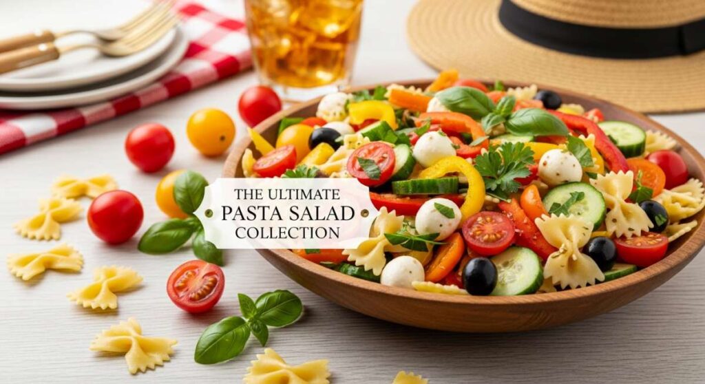 Summer in a Bowl: The Ultimate Pasta Salad Recipe Roundup featured: summer in a bowl: the ultimate pasta salad recipe roundup