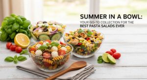 featured: summer in a bowl: your go to collection for the best pasta salads ever