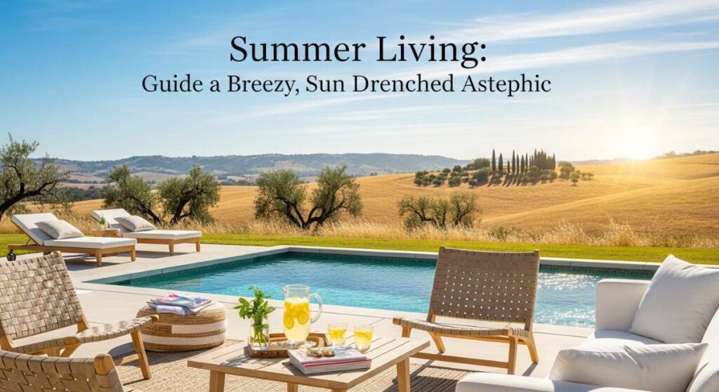 Summer Living: The Complete Guide to a Breezy, Sun-Drenched Aesthetic featured: summer living: the complete guide to a breezy, sun drenched aesthetic