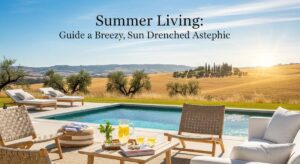 featured: summer living: the complete guide to a breezy, sun drenched aesthetic