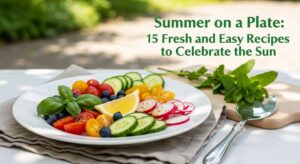 featured: summer on a plate: 15 fresh and easy recipes to celebrate the sun