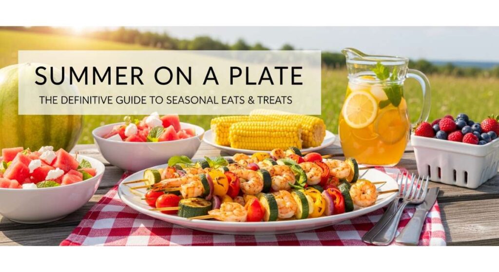 featured: summer on a plate: the definitive guide to seasonal eats & treats