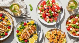 featured: summer on a plate: the ultimate collection of fresh & easy meals