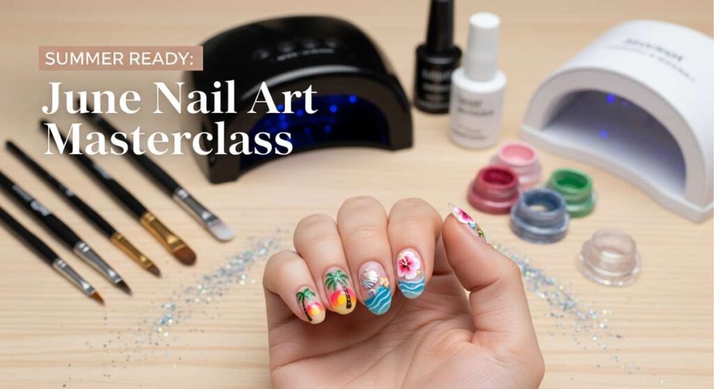 featured: summer ready: inside the june nail art masterclass