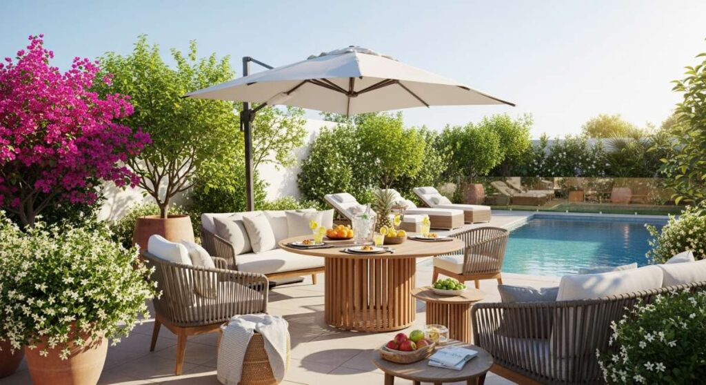 featured: sun drenched living: how to create your ultimate summer oasis