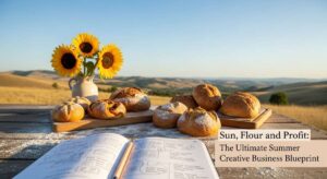 featured: sun, flour, and profit: the ultimate summer creative business blueprint