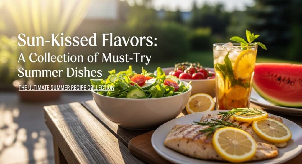 featured: sun kissed flavors: a collection of must try summer dishes