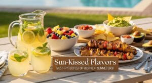 featured: sun kissed flavors: must try recipes for your next summer bash
