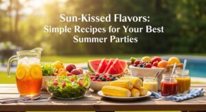 featured: sun kissed flavors: simple recipes for your best summer parties