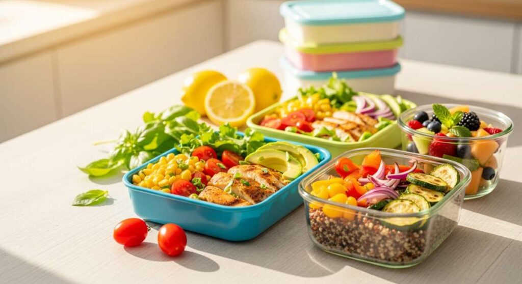 featured: sun kissed & satisfied: your ultimate healthy summer meal prep guide