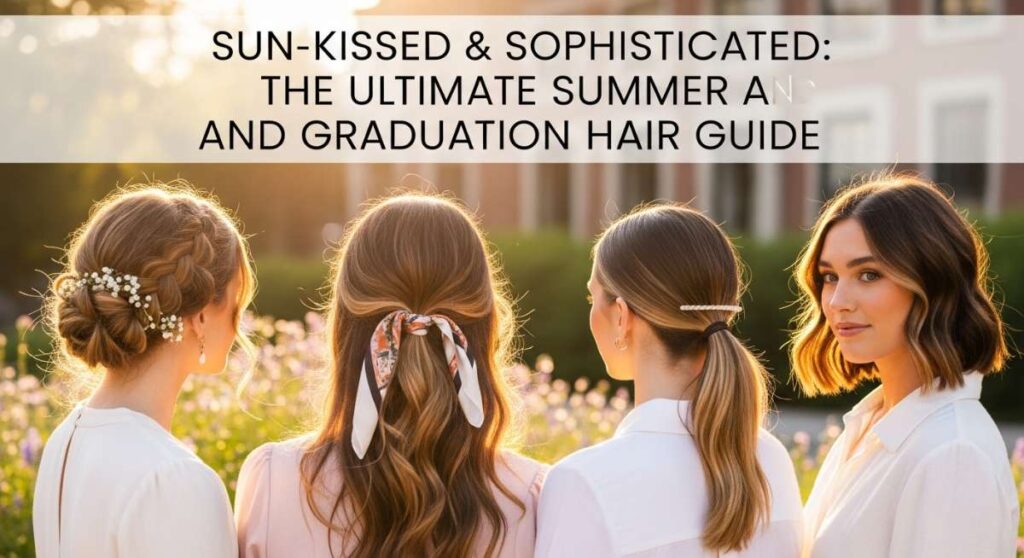 Sun-Kissed & Sophisticated: The Ultimate Summer and Graduation Hair Guide featured: sun kissed & sophisticated: the ultimate summer and graduation hair guide