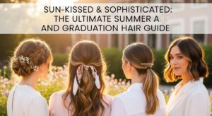 featured: sun kissed & sophisticated: the ultimate summer and graduation hair guide