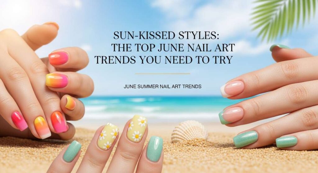 Sun-Kissed Styles: The Top June Nail Art Trends You Need to Try featured: sun kissed styles: the top june nail art trends you need to try