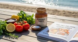 featured: sun, salt, and sauce: a curated handbook for seasonal flavor