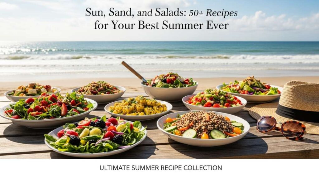 featured: sun, sand, and salads: 50+ recipes for your best summer ever