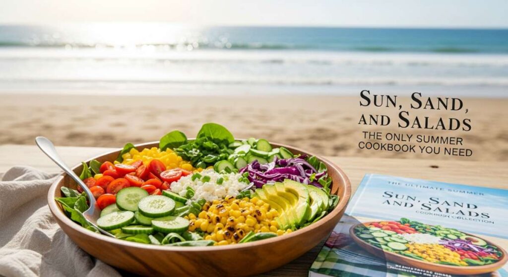 Sun, Sand, and Salads: The Only Summer Cookbook You Need featured: sun, sand, and salads: the only summer cookbook you need