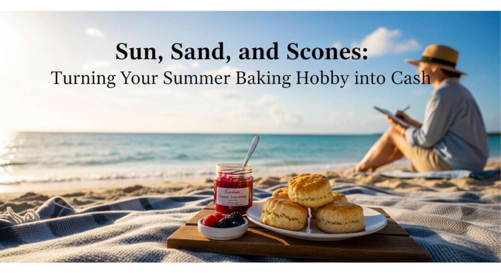 featured: sun, sand, and scones: turning your summer baking hobby into cash