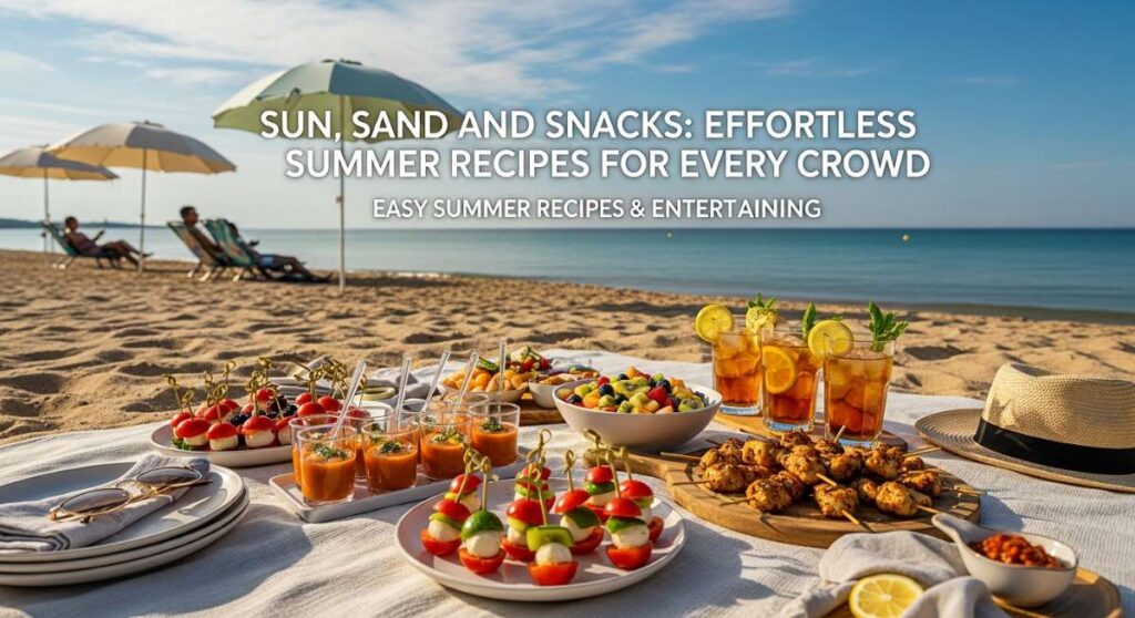 featured: sun, sand, and snacks: effortless summer recipes for every crowd