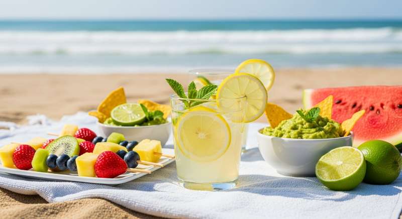 featured: sun, sand, and snacks: refreshing recipes for the perfect summer