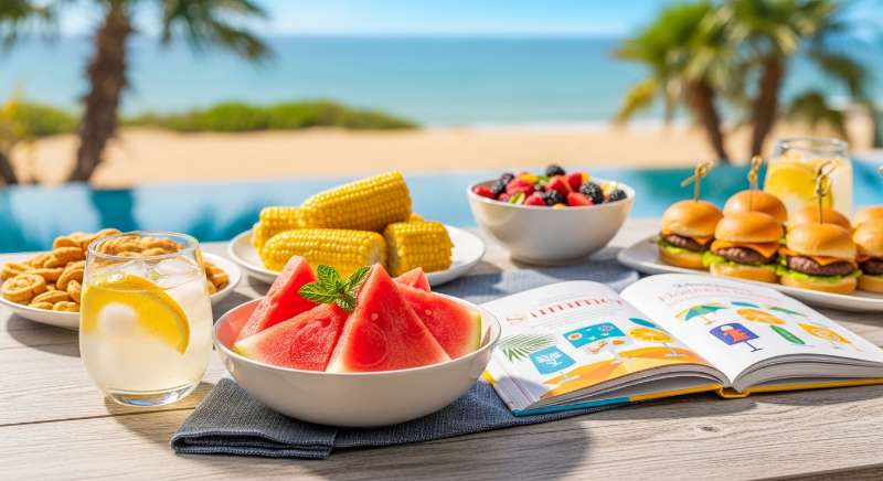featured: sun, sand, and snacks: the only summer cookbook you need