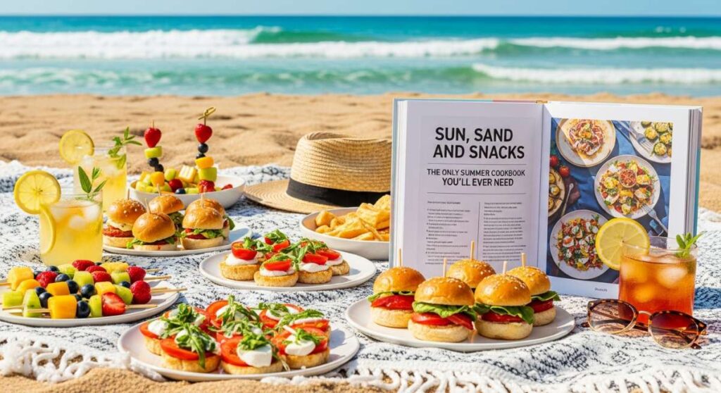featured: sun, sand, and snacks: the only summer cookbook you'll ever need