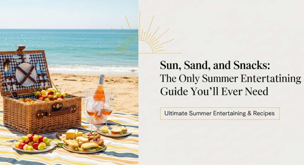 featured: sun, sand, and snacks: the only summer entertaining guide you’ll ever need