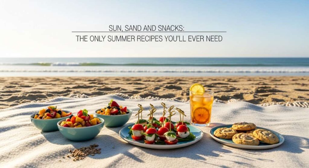 featured: sun, sand, and snacks: the only summer recipes you'll ever need