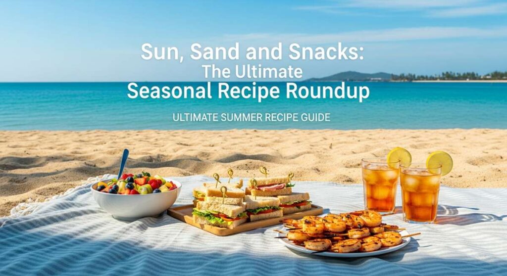 featured: sun, sand, and snacks: the ultimate seasonal recipe roundup