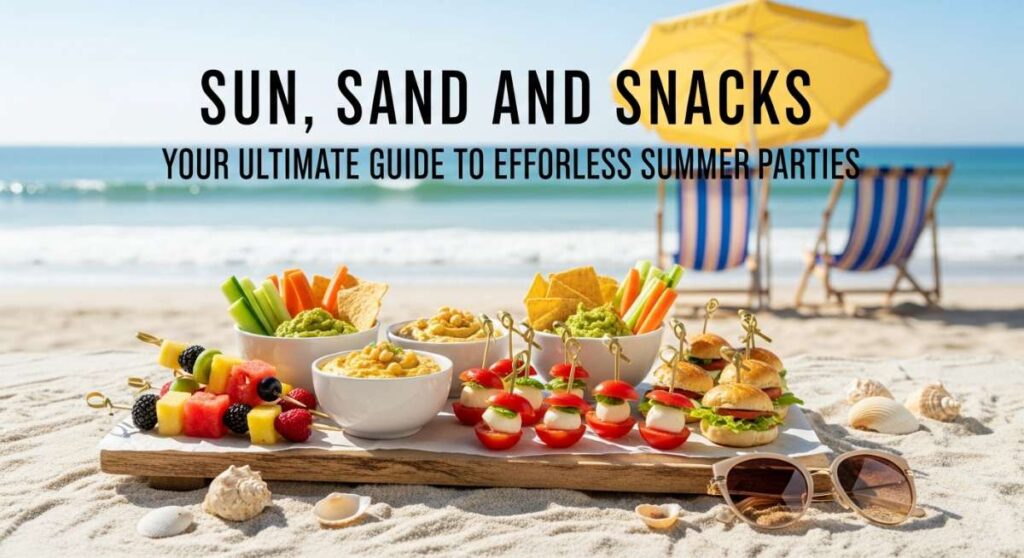 featured: sun, sand, and snacks: your ultimate guide to effortless summer parties