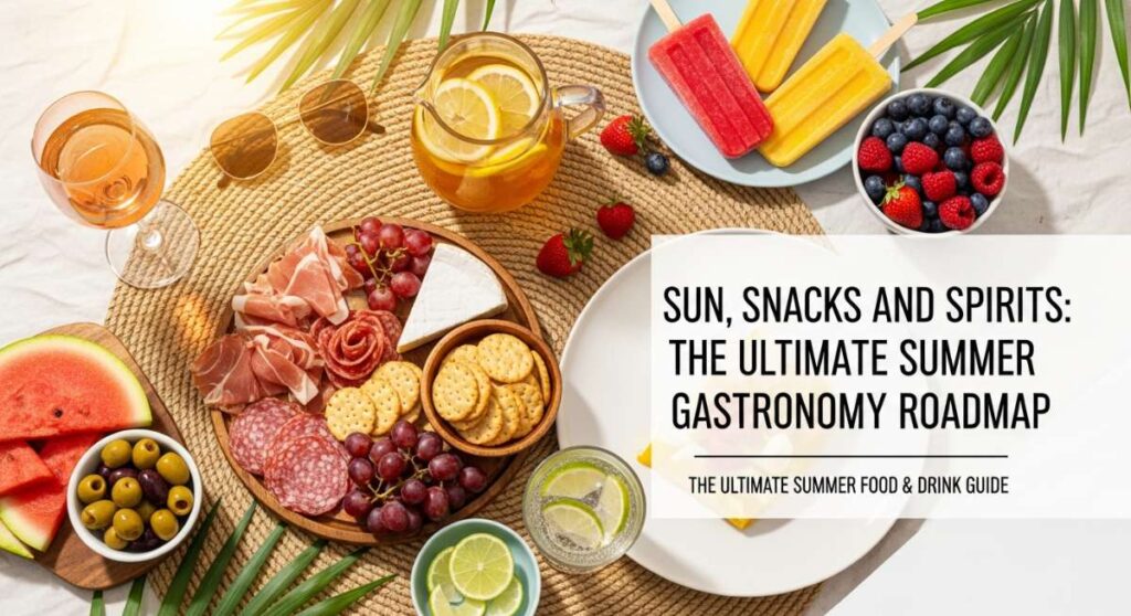 featured: sun, snacks, and spirits: the ultimate summer gastronomy roadmap
