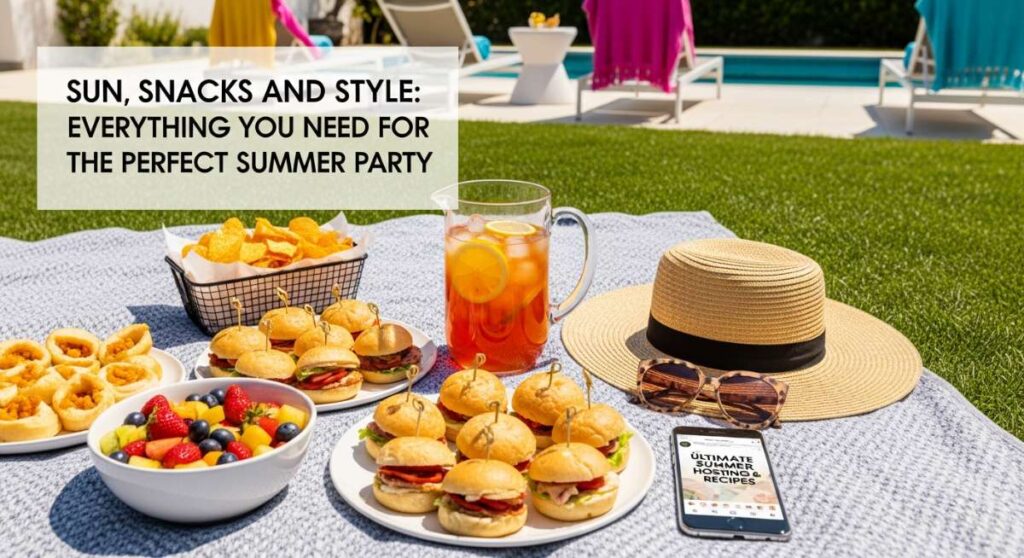 featured: sun, snacks, and style: everything you need for the perfect summer party