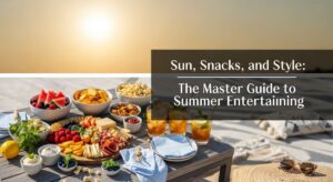 featured: sun, snacks, and style: the master guide to summer entertaining