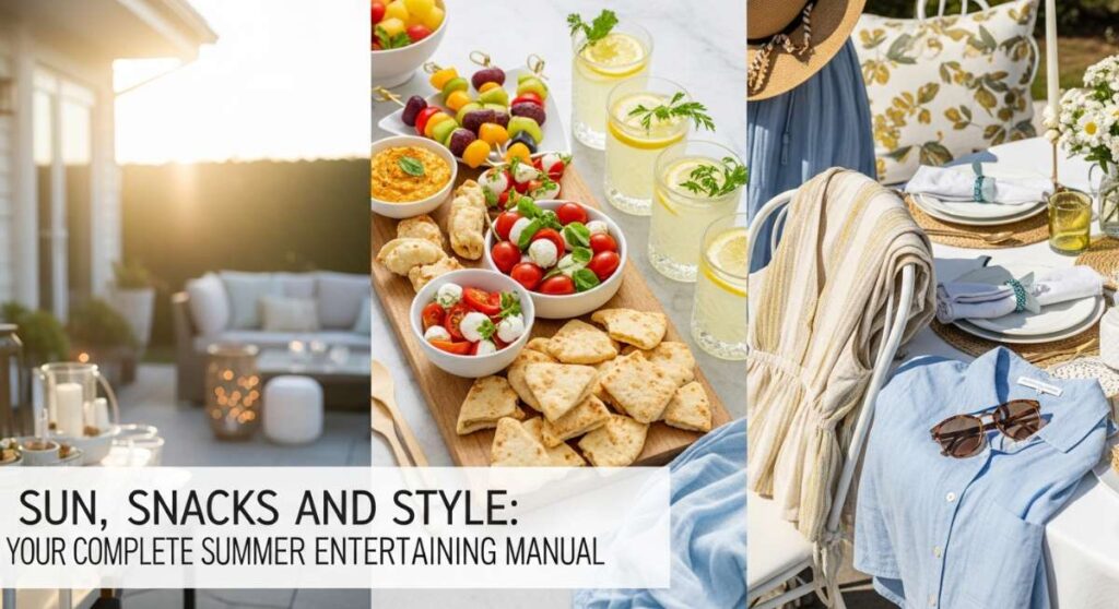 featured: sun, snacks, and style: your complete summer entertaining manual