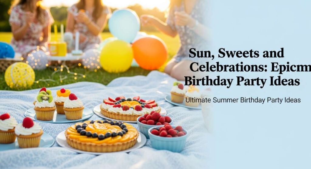 featured: sun, sweets, and celebrations: epic summer birthday party ideas