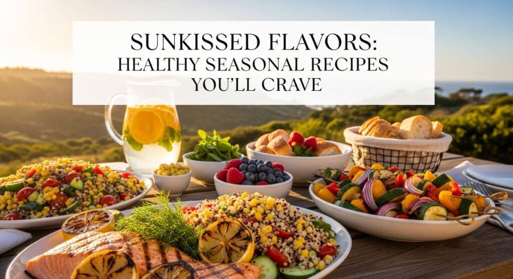featured: sunkissed flavors: healthy seasonal recipes you'll crave