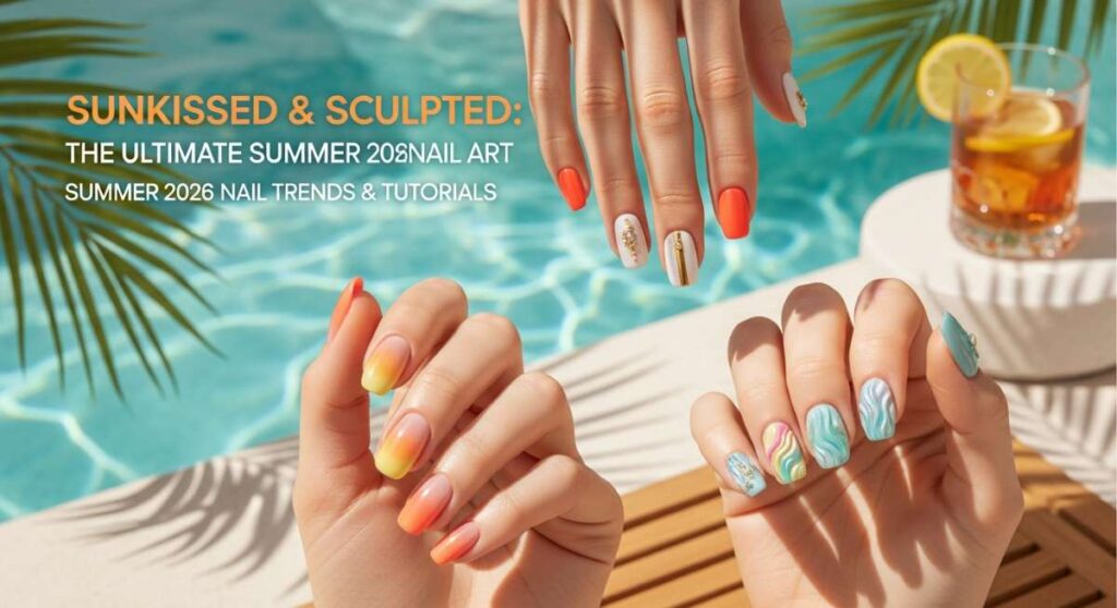 featured: sunkissed & sculpted: the ultimate summer 2026 nail art guide & tutorials
