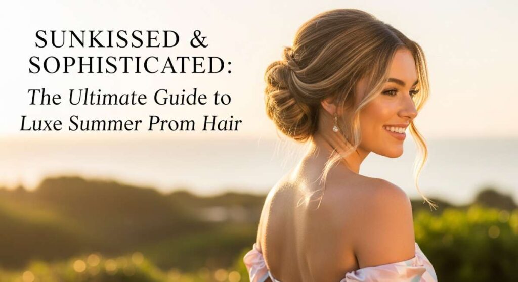 Sunkissed & Sophisticated: The Ultimate Guide to Luxe Summer Prom Hair featured: sunkissed & sophisticated: the ultimate guide to luxe summer prom hair