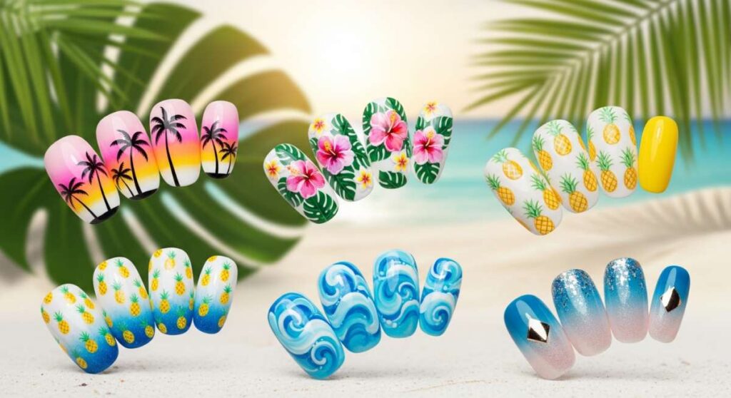 featured: sunkissed & stylish: 5 tropical nail art ideas you’ll see everywhere this summer