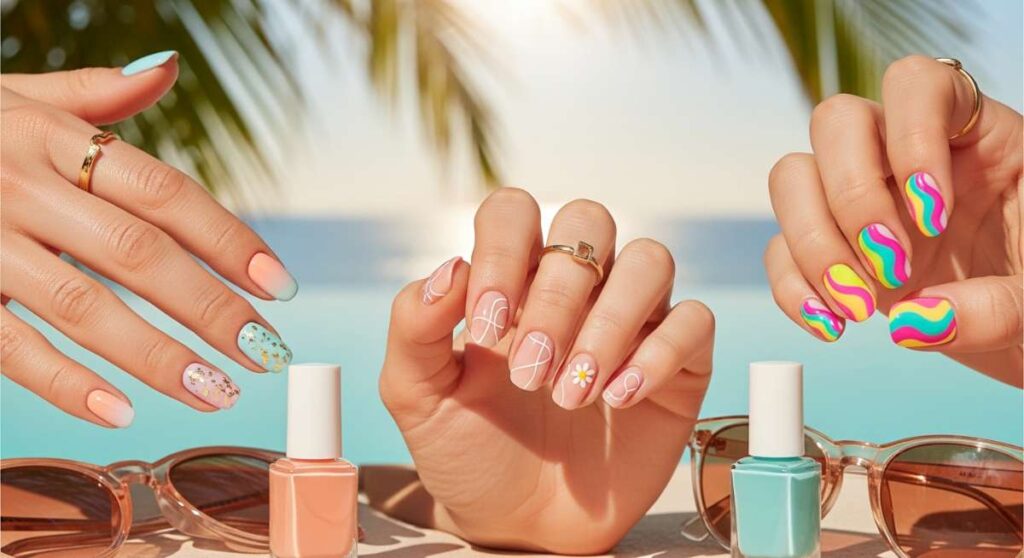 featured: sunkissed & stylish: the hottest 2026 spring and summer nail trends