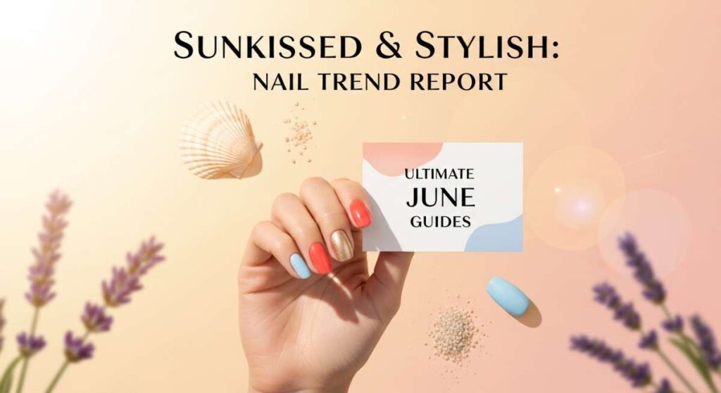 featured: sunkissed & stylish: the ultimate june nail trend report