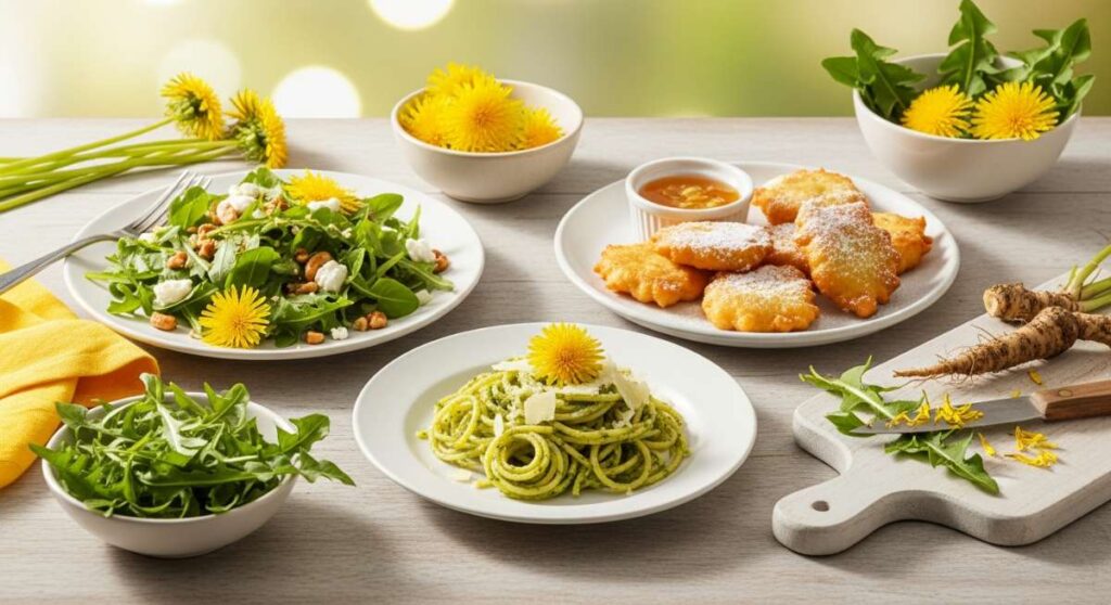 featured: sunny plates: creative and surprising ways to cook dandelions