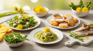 featured: sunny plates: creative and surprising ways to cook dandelions