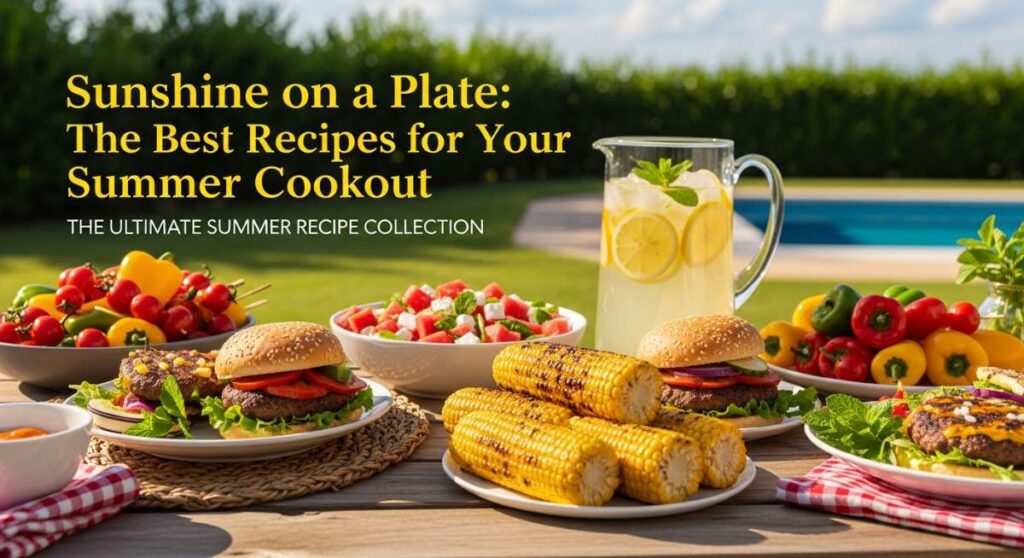 featured: sunshine on a plate: the best recipes for your summer cookout